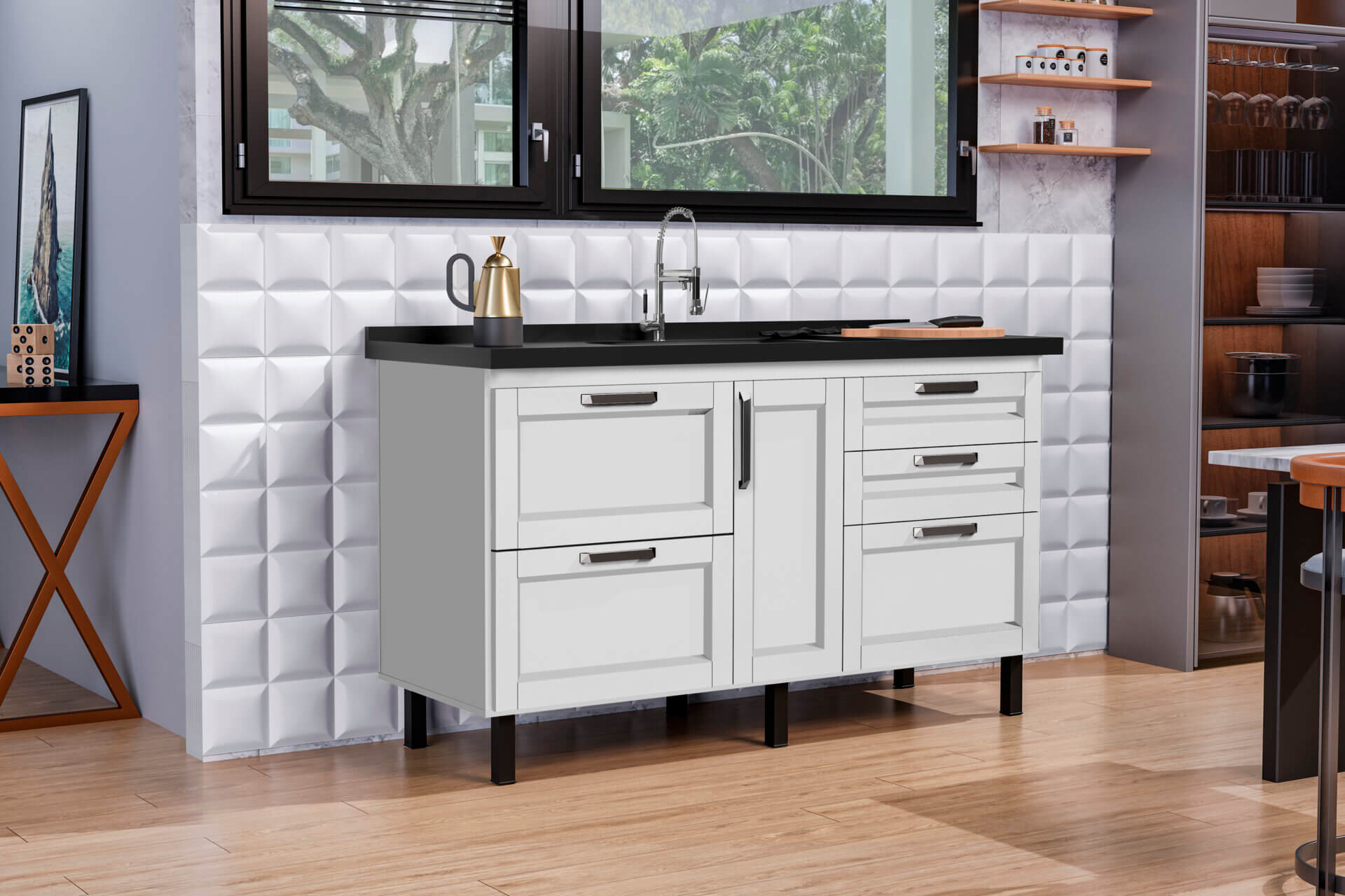 Cozinha MONTANA 150 Branco