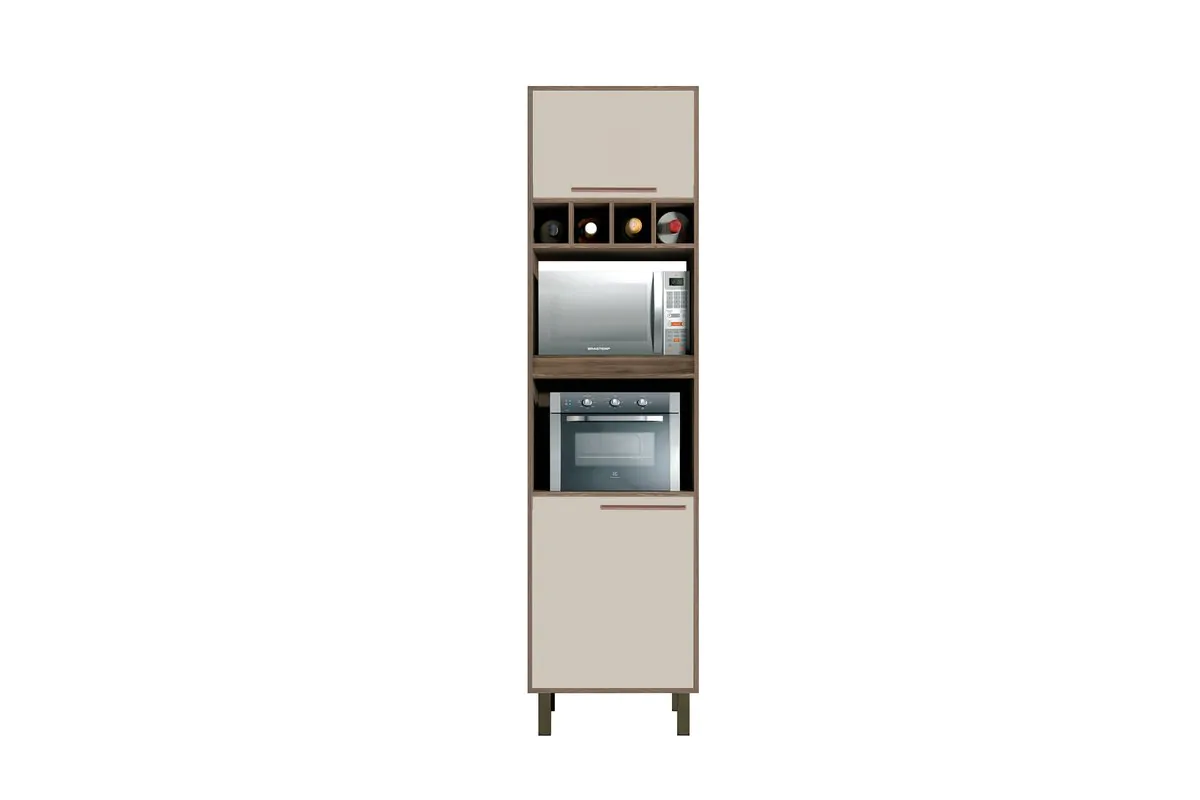 PANELEIRO DUPLO FORNO off white