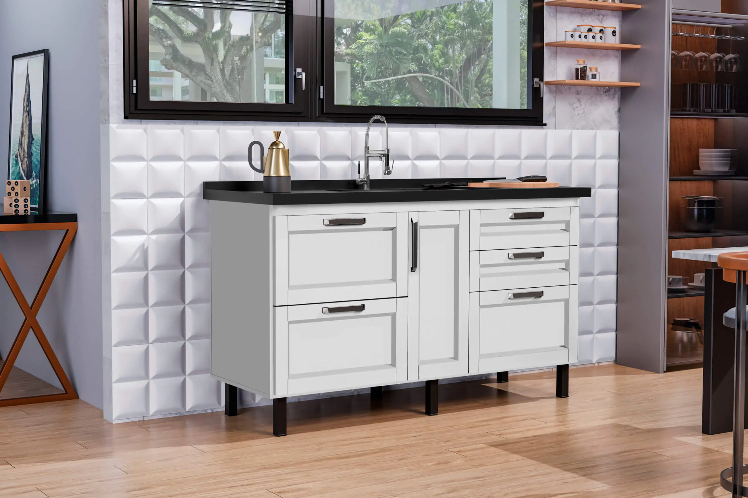 Cozinha MONTANA 150 Branco