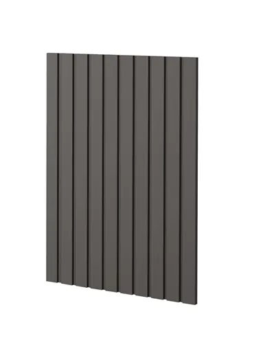 Painel Ripado 80 Grafite